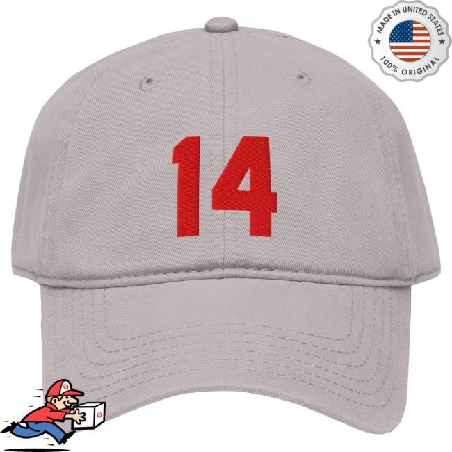 Cincy Shirts Cincinnati Legends Cap 14 Pete Rose Washed Cotton