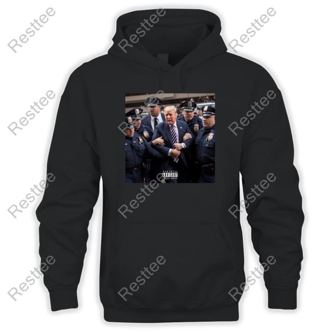 Donald Trump Getting Arrested Meme Tee Shirt Toxic King
