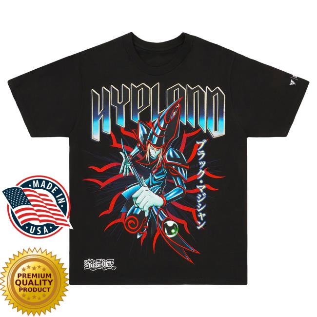 Official Hypland Clothing Merch Store Hypland Yugioh Dark Magic Popover Shirt (Black)