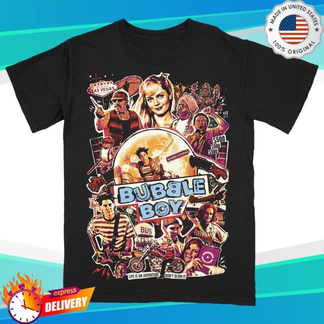 Street Graphic Bubble Boy Tee By Creep-O-Rama Fan Print