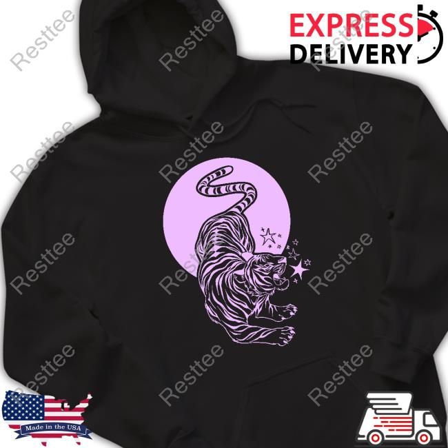 Raw Paw Night Tiggy By Younie Park Hoodie