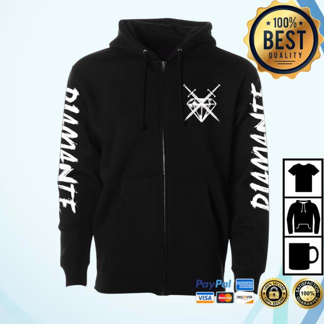 Official Diamante Logo Zip Crew
