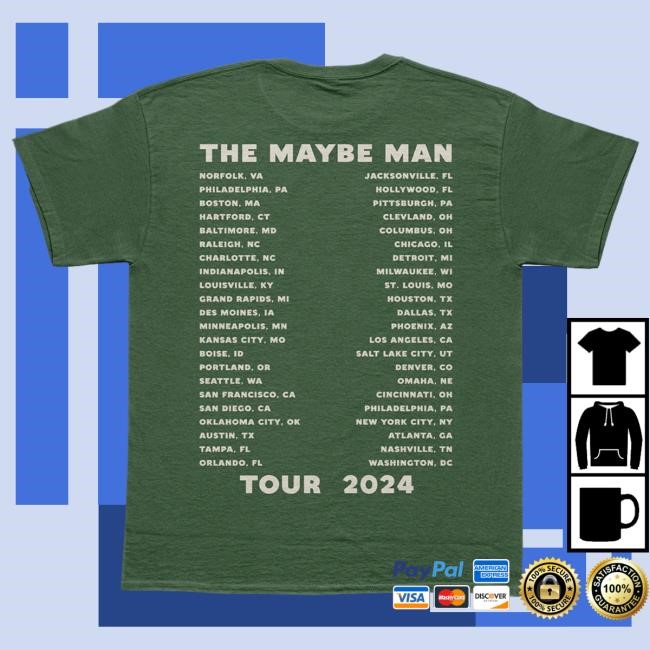 The Maybe Man Tour New Tee - Green – AJR Store