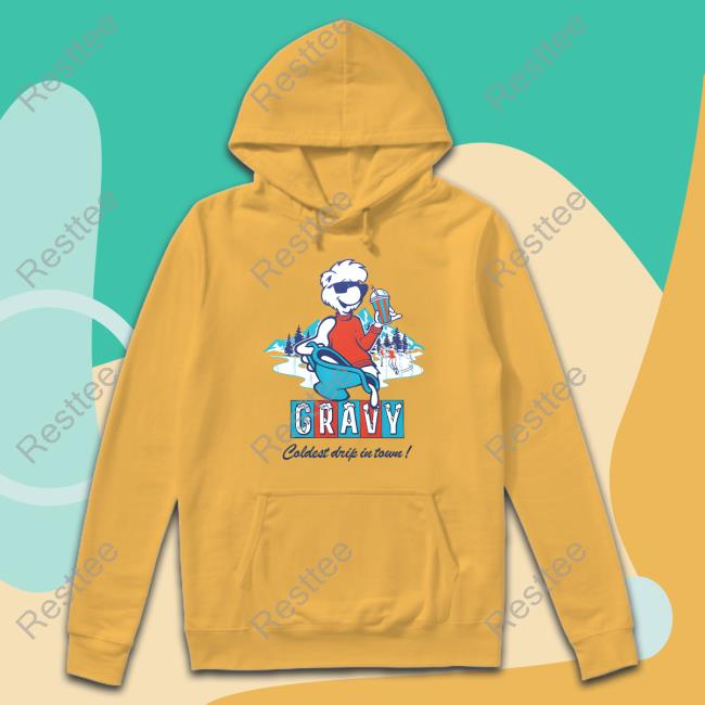 Yung Gravy Merch Gravy Iced Coldest Drip In Town Shirt Yung Gravy Merch Gravy Iced Coldest Drip In Town T-Shirt