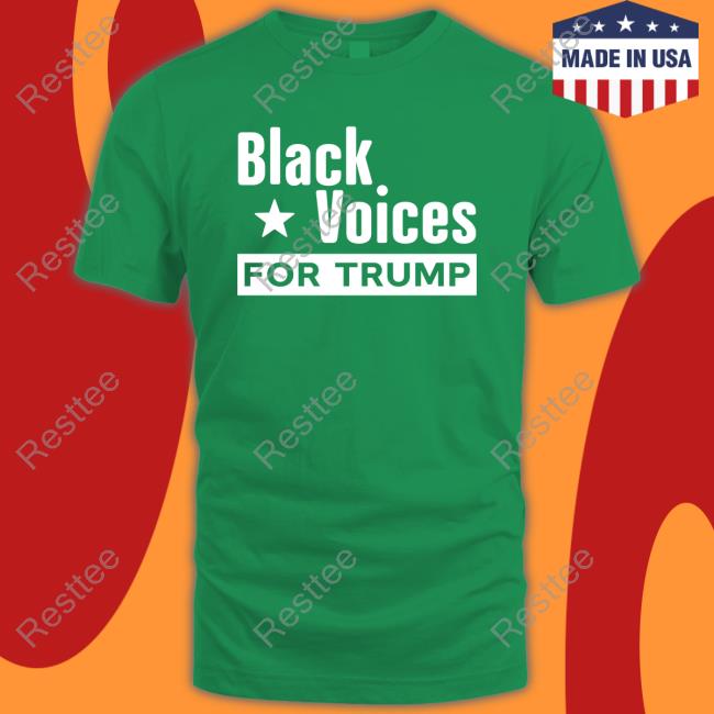 Black Voices For Trump Sweatshirt Official Black Voices For Trump Tee Shirt