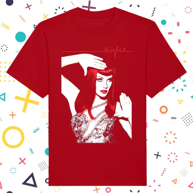 Official Kylie Minogue Merch Store Shop Kylie Minogue The Controller New Shirt (Red) KylieMinogue
