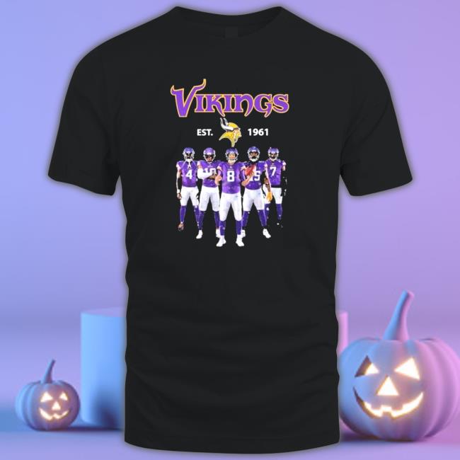 Official Minnesota Vikings Est 1961 T Shirt