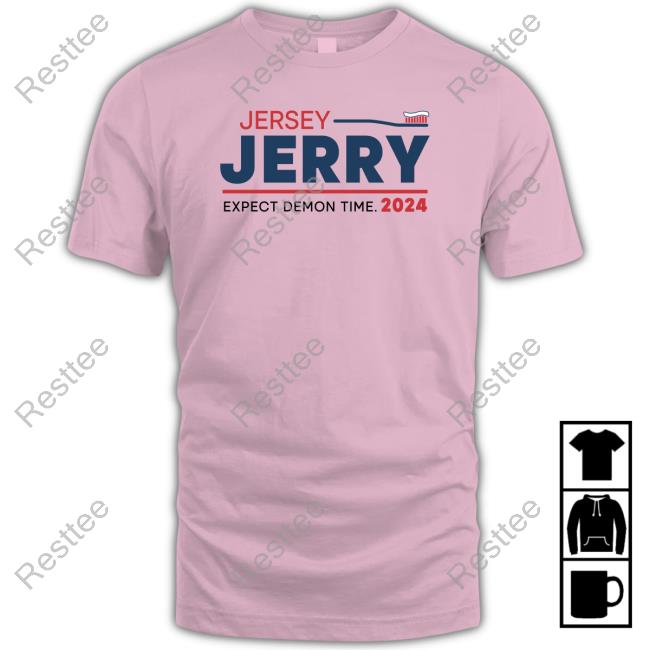 Official Jersey Jerry Expect Demon Time 2024 Tee