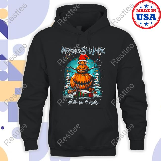 Motionless In White Merch Halloween Everyday Tee Official Motionless In White Merch Halloween Everyday Tee