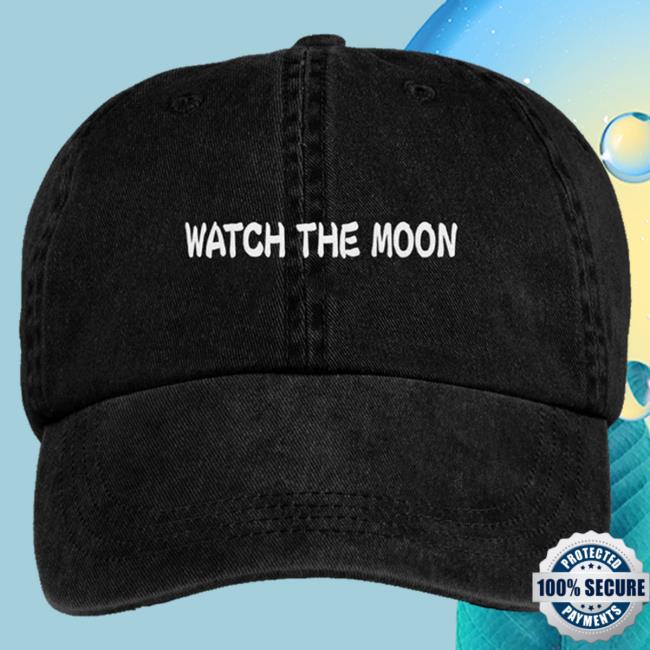 Official Hello Merch Store Cafune Watch The Moon Twill Cap Cafuné HelloMerch Apparel Clothing Shop