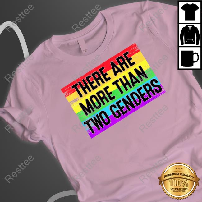 Chris Sky There Are More Than Two Genders Tee There Are More Than Two Genders Tee Shirts Chris Sky