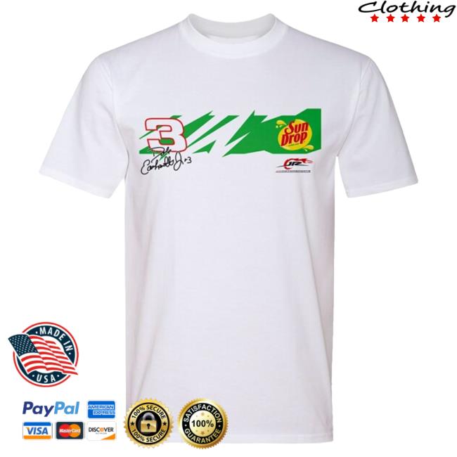 JR Nation Dale Earnhardt Jr. 2024 Sun Drop White Shirt | Shop the Shop JR Nation Official Store
