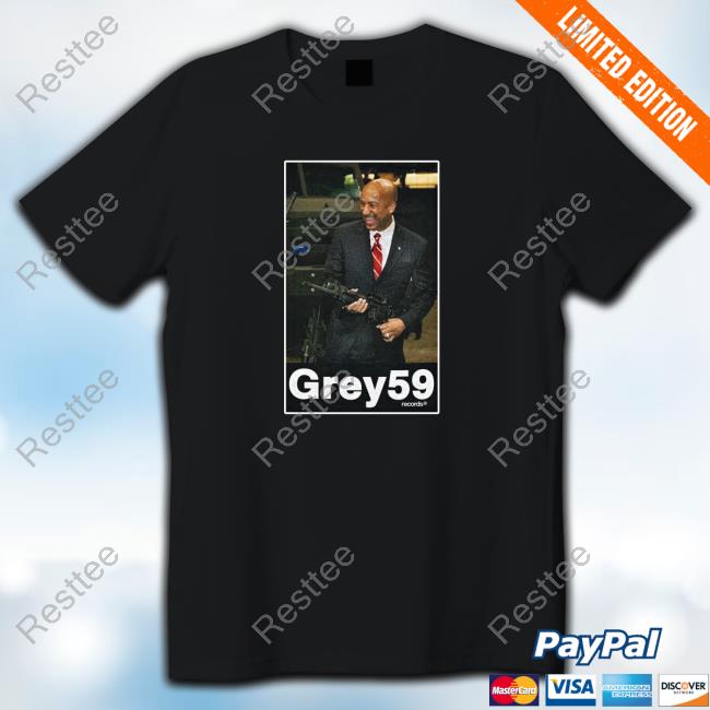 Official G59 Merchandise Mayor Grey59 Shirt