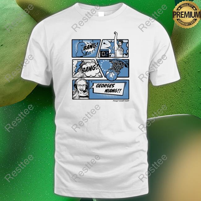 Philly Shirt Shop Bang Bang Georges Niang Crewneck Sweatshirt Taryn Hatcher