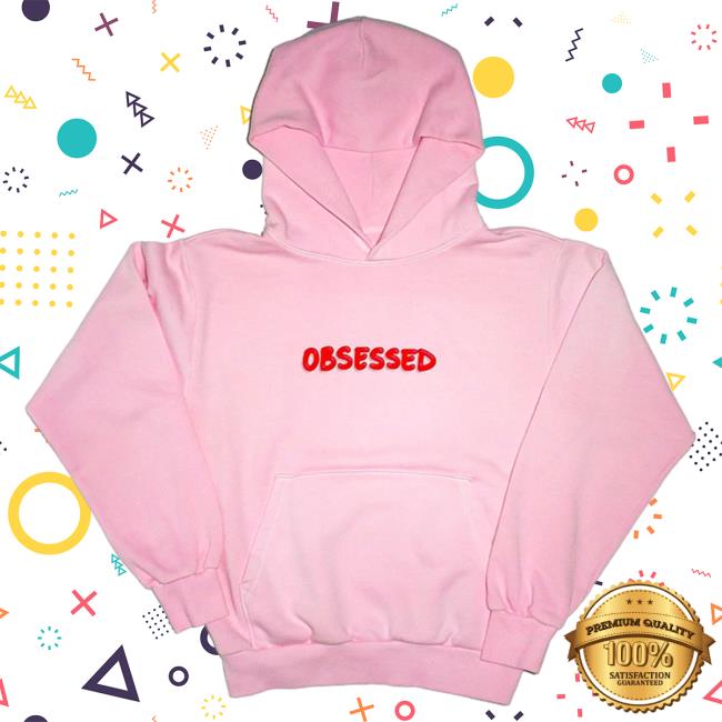 Official Tmg Studios Merch Brooke And Connor Obsessed | Pink Sweatshirt