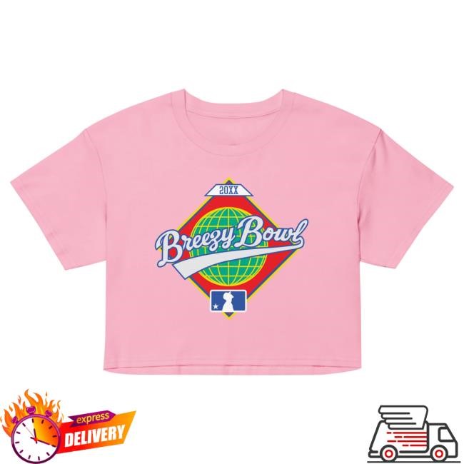 Official Chris Brown Merch BREEZY BOWL STADIUM Women’s crop top Hot Shirt Bubblegum ChrisBrown