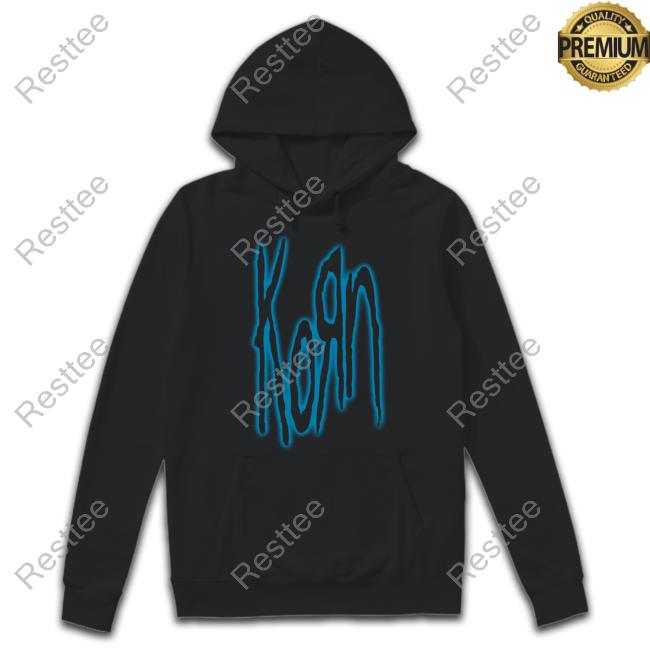 Official Korn Merch Glow Logo Kids Shirt