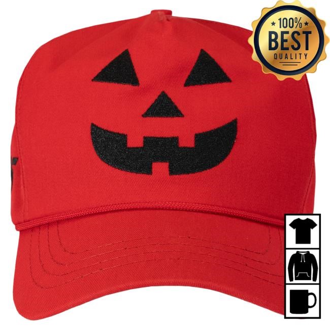 Official Donald Trump Merch Store Jack O’Lantern Cap ’25 Red Official Donald Trump Merch Store Jack O’Lantern Hat ’25 Red