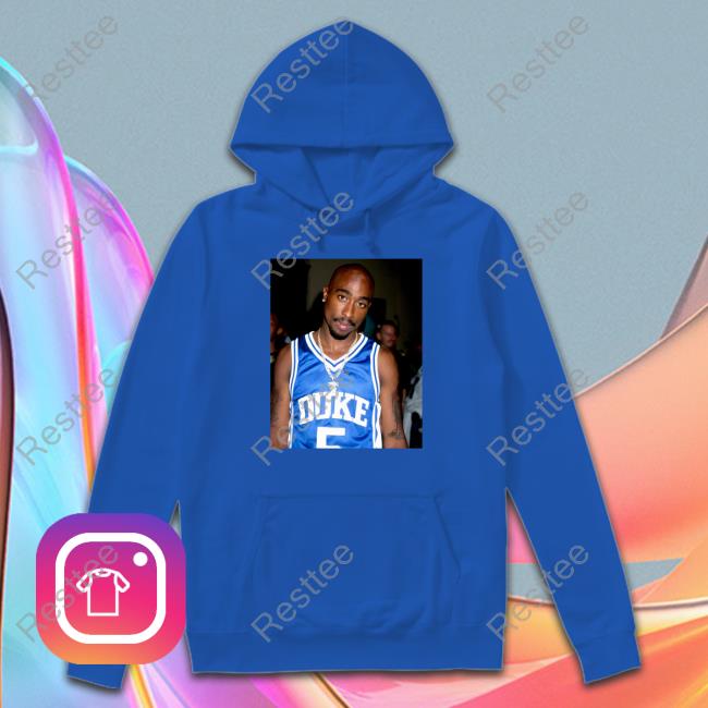 Tupac Shakur Duke Tee Shirt Official Tupac Shakur Duke Shirt