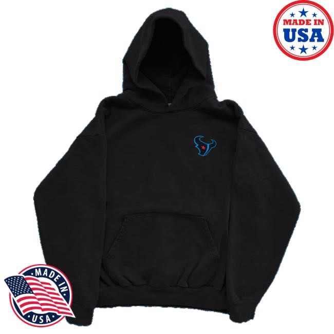 Official Warren Lotas Houston Texans Big Texan Hoodie - Black NFL