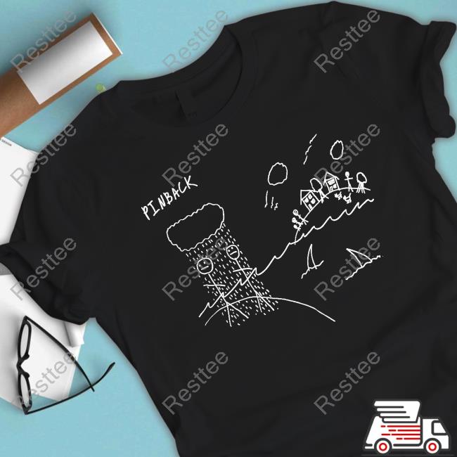 Official Hello Pinback Sharks T-Shirt