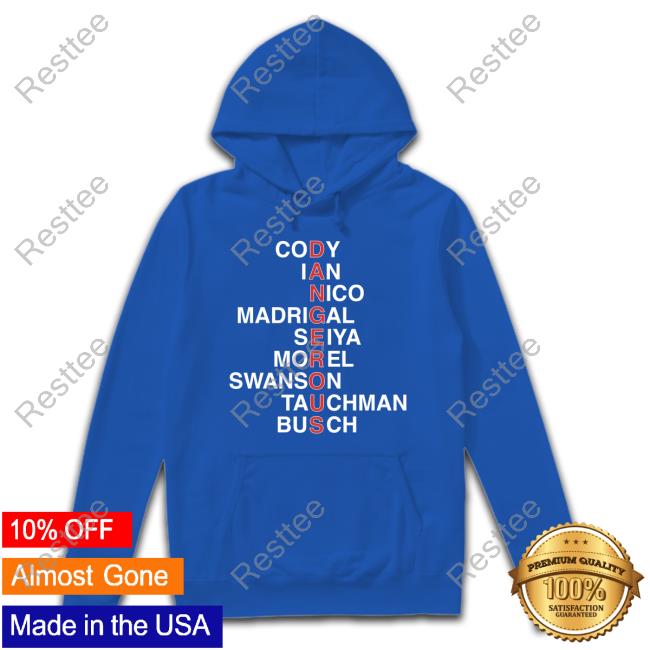Obvious Shirts Cody Ian Nico Madrigal Seiya Morel Swanson Tauchman Busch Dangerous T-Shirt
