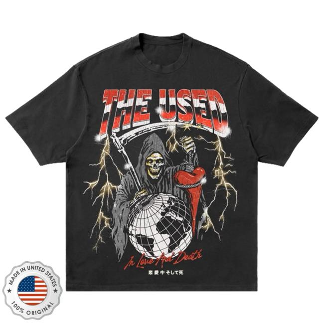 The Used Band Merch Shop Creative Reaper New T-Shirt