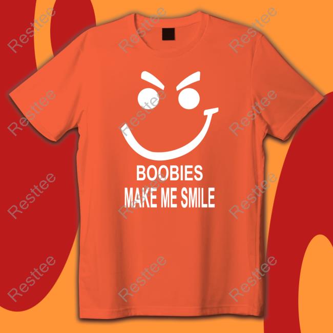 Weird Thrift Store Shirts Boobies Make Me Smile Hoodie Sweatshirt Strangethrift