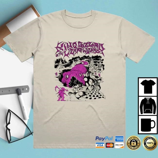 Official Doom Records Merch Store Shop King Gizzard and The Lizard Wizard Omnium Reaper Top Shirt