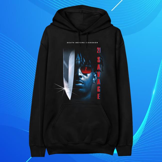Official 21 Savage Merch Store Nightmare Crew neck Sweatshirt 21 Savage Apparel Clothing Shop 21Savage