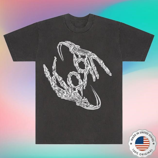 Official Korn Merch Store Korn Skeleton Hands La 2024 New Shirt Korn Clothing Shop Kornwebstore