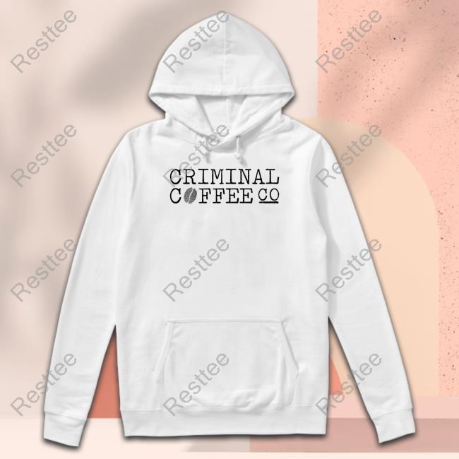 Criminal Coffee Merch Logo Hoodie Jandrstores