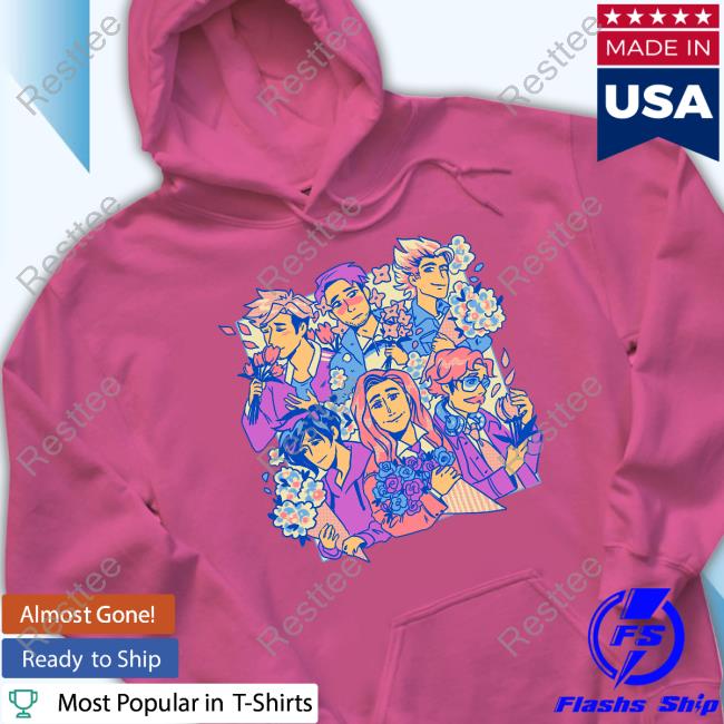 Bachelor Bouquet Tee Shirt The Yetee X Stardew Valley Merch Bachelor Bouquet Shirt