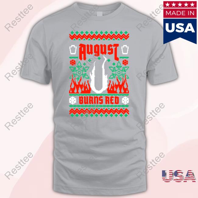August Burns Red Christmas 2023 Long Sleeved T Shirt August Burns Red Merch Ugly Christmas Sweater 2023