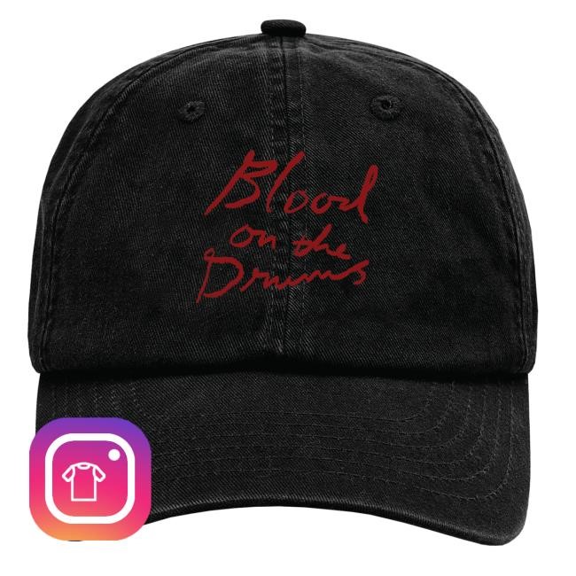 Blood On The Drums Black Dad Cap Ashton Irwin