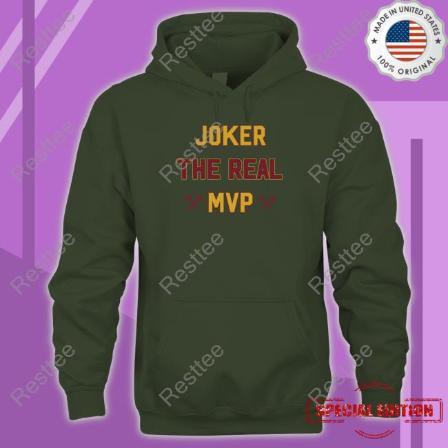 BreakingT Joker The Real Mvp Shirt Joker The Real Mvp Long Sleeve Tee