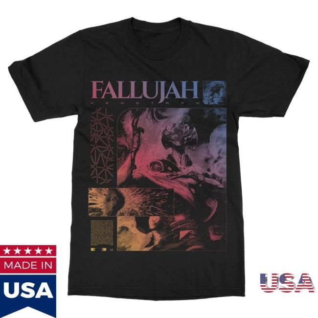 Official Indie Merch Store Shop Fallujah Kaleidoscopic Waves Attractive Shirt IndieMerchStore