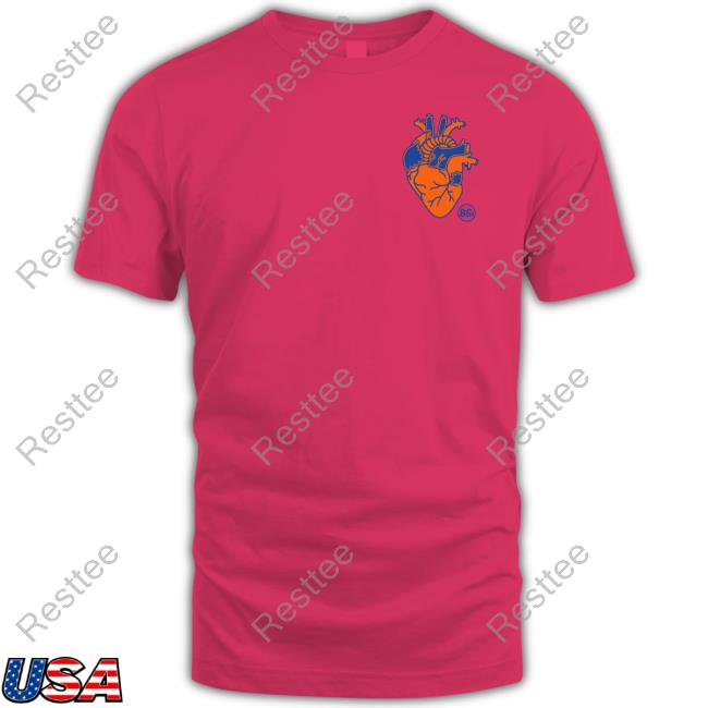 Blue & Orange Heart Shirt Official Blue & Orange Heart Tee