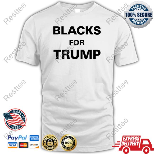 Official Blacks For Trump Shirt