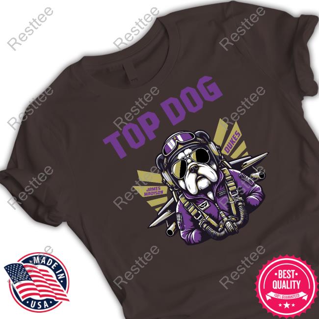 Top Dog James Madison Dukes Tee Top Dog James Madison Dukes Long Sleeved T Shirt