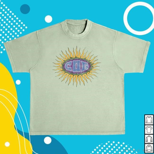 Official Forrest Frank Shop COG Sun Green Tshirt