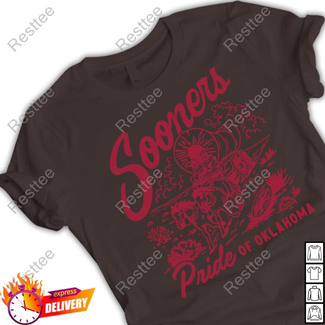 Official Charlie Hustle Merch Sooners Pride of Oklahoma Tee DannyStutsman