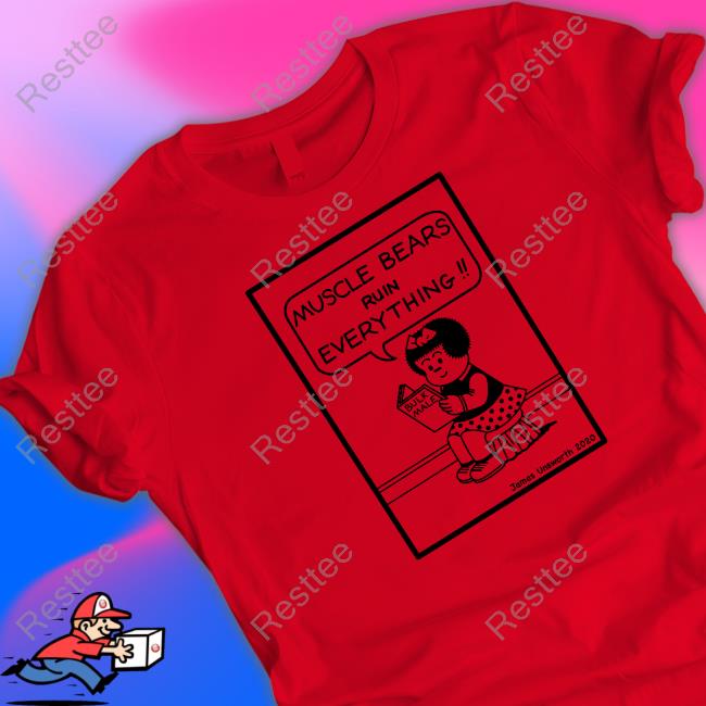 James Unsworth Merch Muscle Bears Ruin Everything Bulk Male TankTop