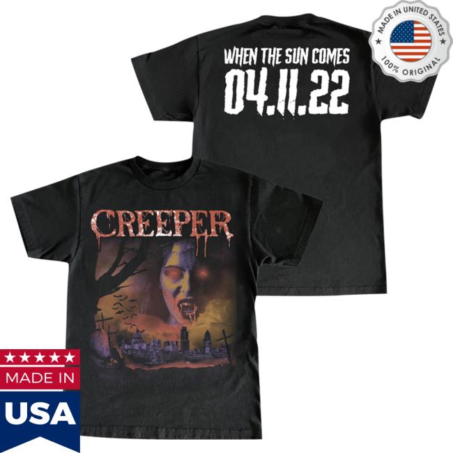 Official Creeper Cult When The Sun Comes Shirt