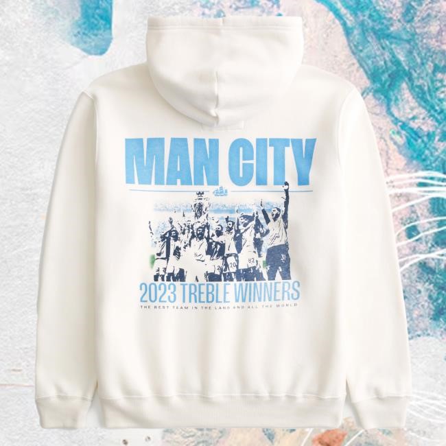 Official Hollister Clothing Relaxed Manchester City Graphic Pullover Hoodie HollisterCo