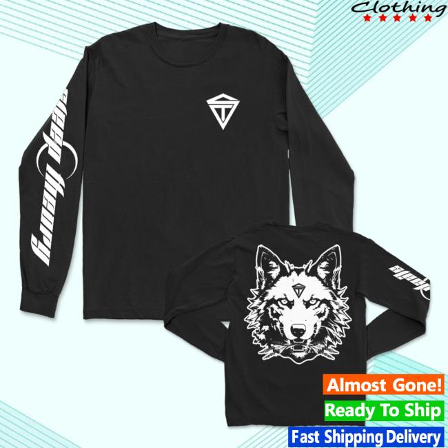 Official Sleep Theory Merch Store Shop Wolf Tees (Black) SleepTheory