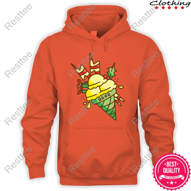 Official Gucci Mane Merch Brr Holiday Cone Tee Shirt Official Gucci Mane Merch Brr Holiday Cone Hoodie