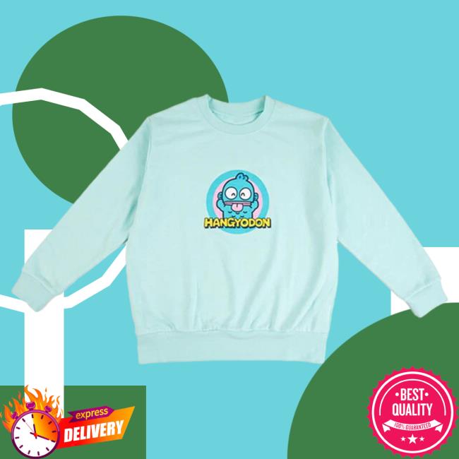 Official Sanrio Apparel Clothing Merch Store Shop Hangyodon Circle Hood