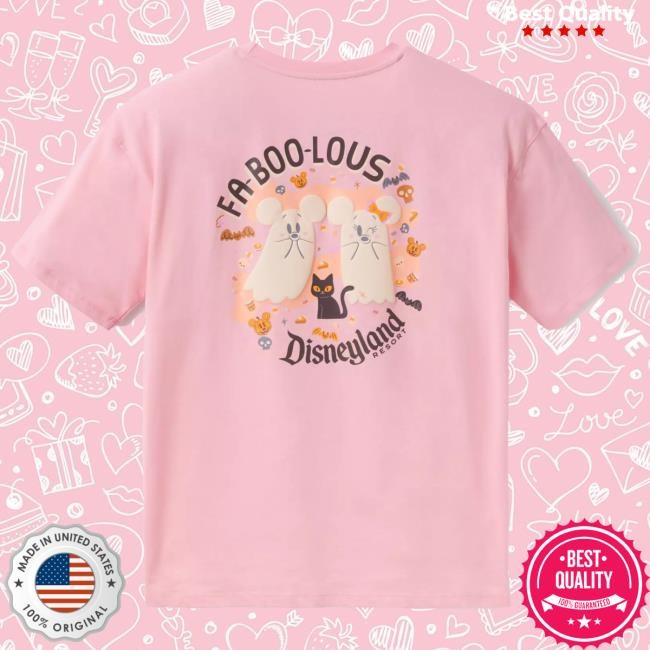 Official Disney Store Mickey and Minnie Mouse Cutie Ghost Shirt for Women – Disneyland