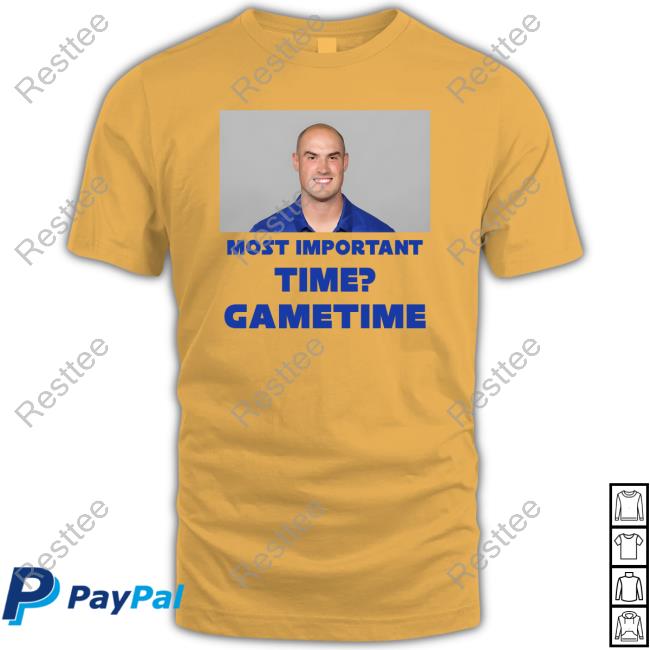 Mike Kafka Most Important Time Gametime T Shirt